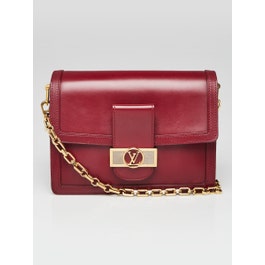 Louis Vuitton Louis Vuitton Cherry Berry Leather Dauphine MM Bag
