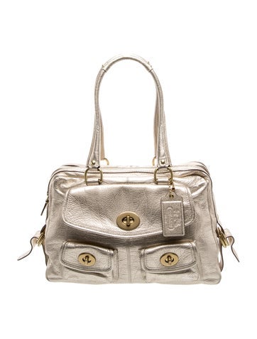 Leather Top Handle Bag