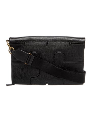 Tory Burch Leather Messenger Bag