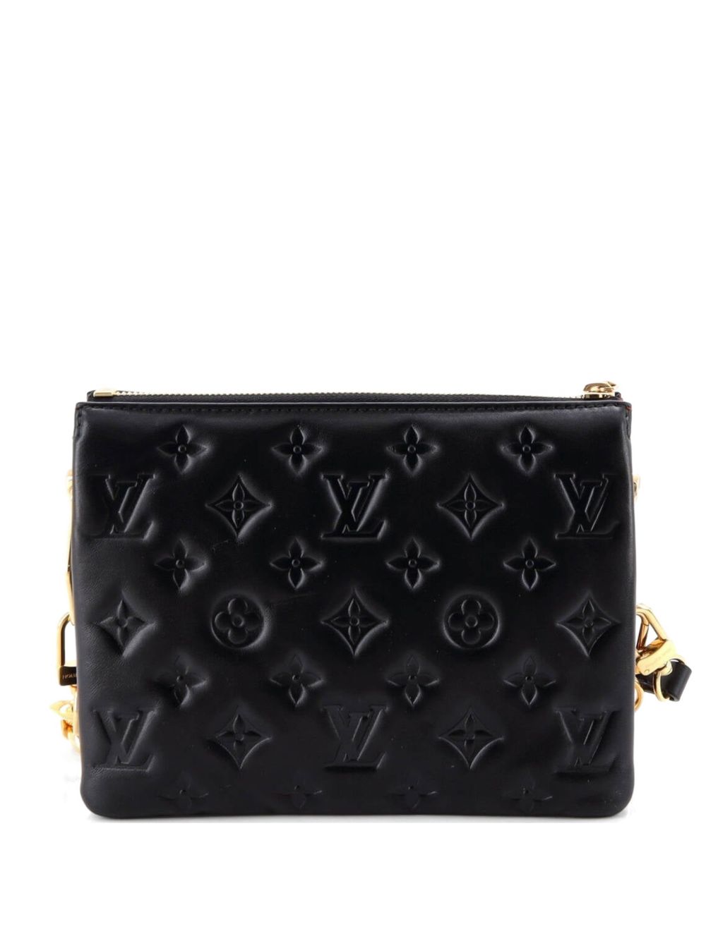 Coussin Bag Monogram Embossed Lambskin BB crossbody bag