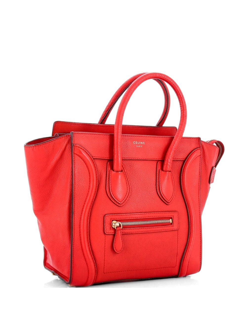 Luggage Bag Grainy Leather Micro tote bag