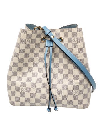 Damier Azur Néonoé MM