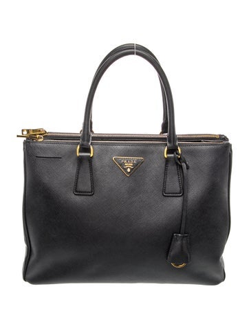 Enameled Metal Triangle Galleria Double Zip Medium
