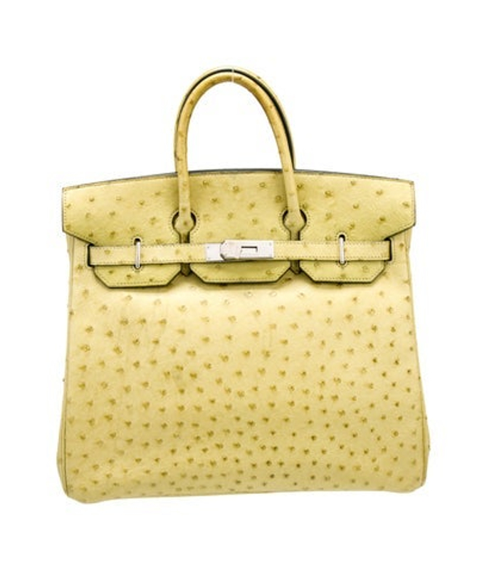 Hermes Ostrich Hac Birkin 32