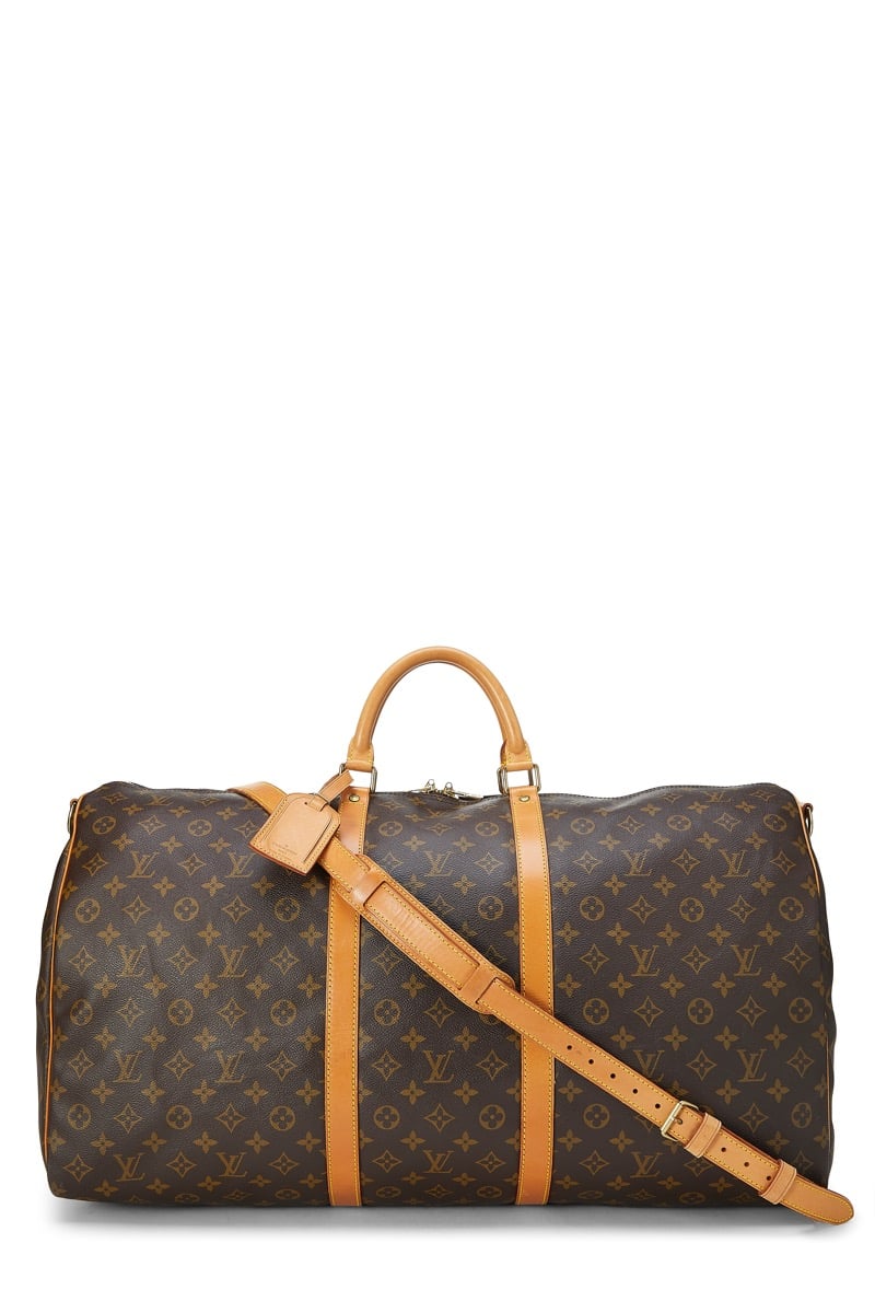 Monogram Canvas Keepall Bandouliere 60