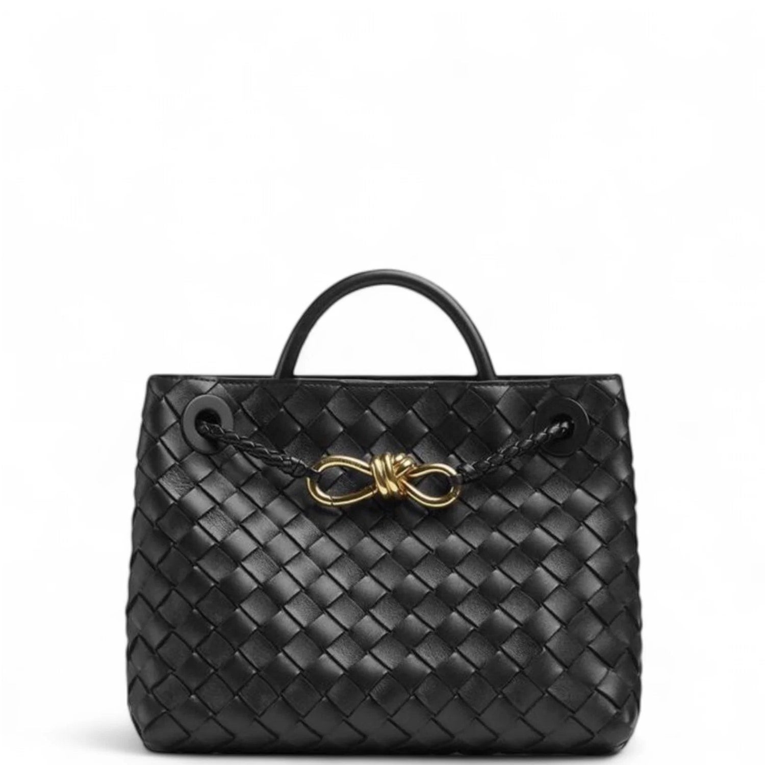 Calfskin Andiamo Top Handle Bag Small