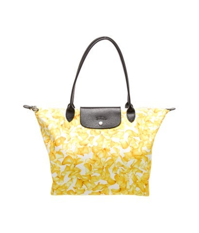 Longchamp Canvas Top Handle Bag
