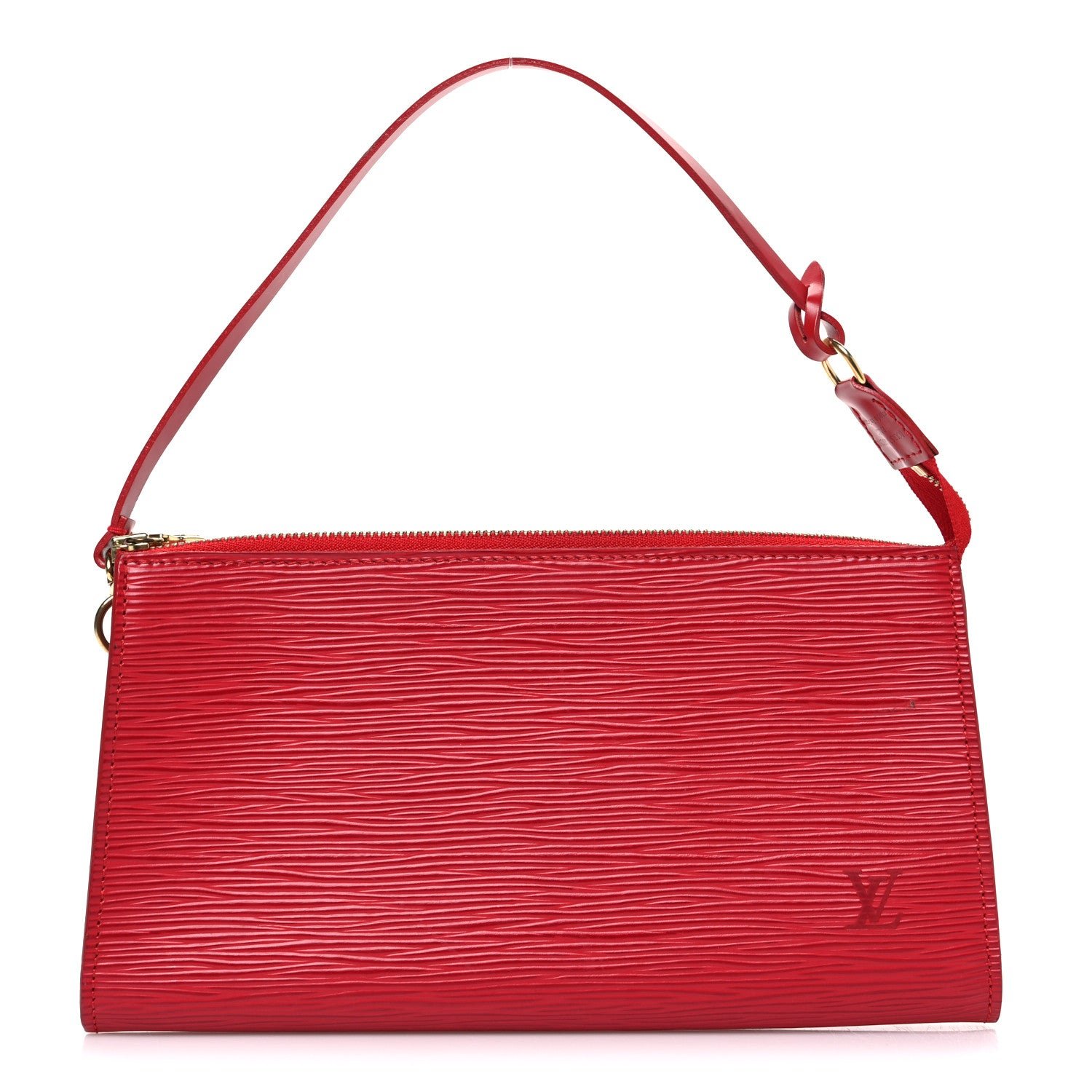 Louis Vuitton Louis Vuitton Epi Pochette Accessories 24 Castillan Red