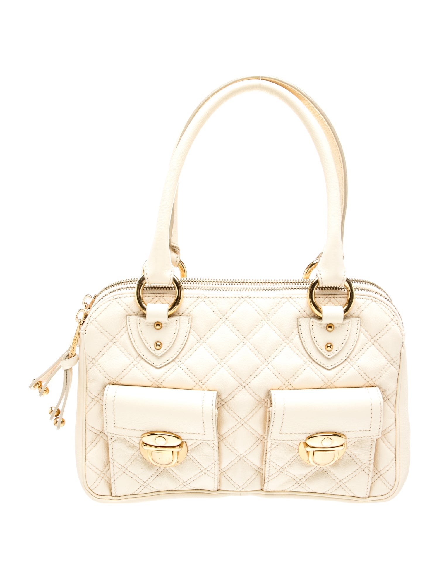 Leather Top Handle Bag