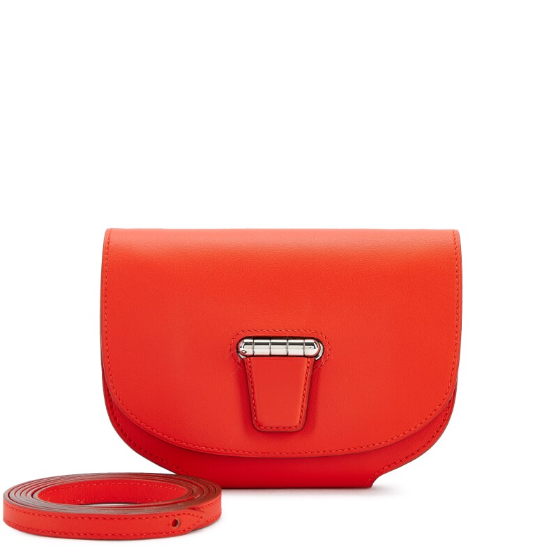 Hermes Capucine Swift Mini Convoyeur Palladium Hardware, 2014