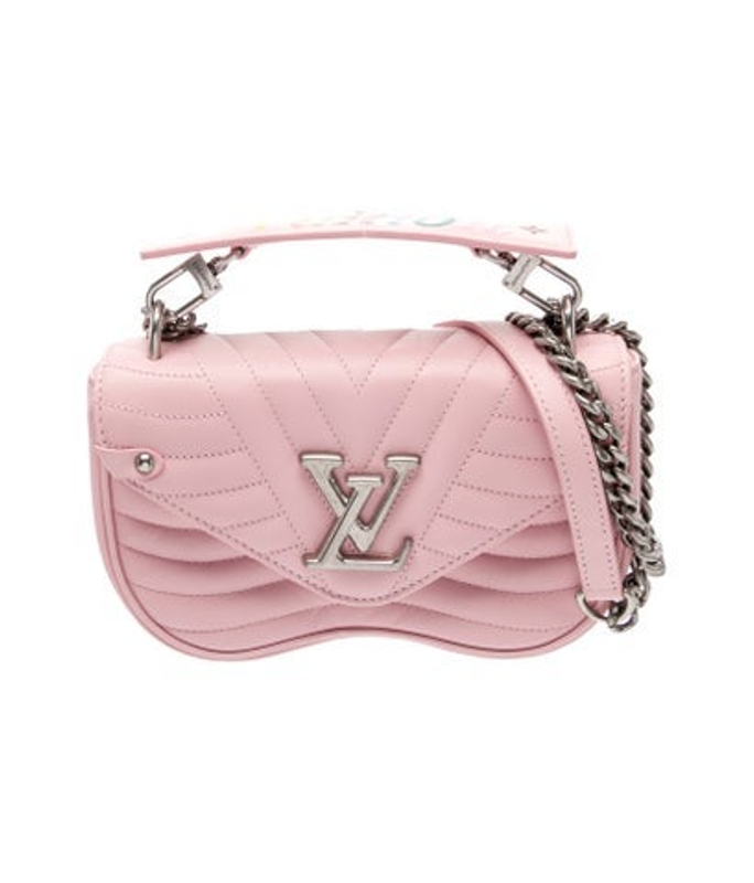 Louis Vuitton Vuitton Leather New Wave Chain Bag Mm