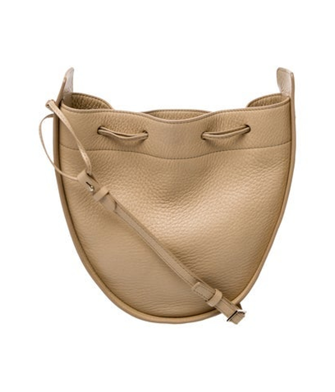 The Row Row Leather Bucket Bag Small