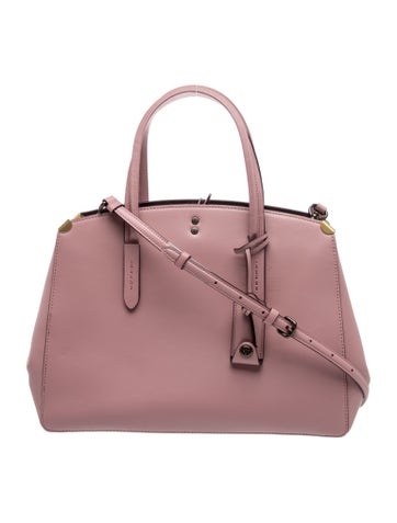 Leather Top Handle Bag w/ Tags