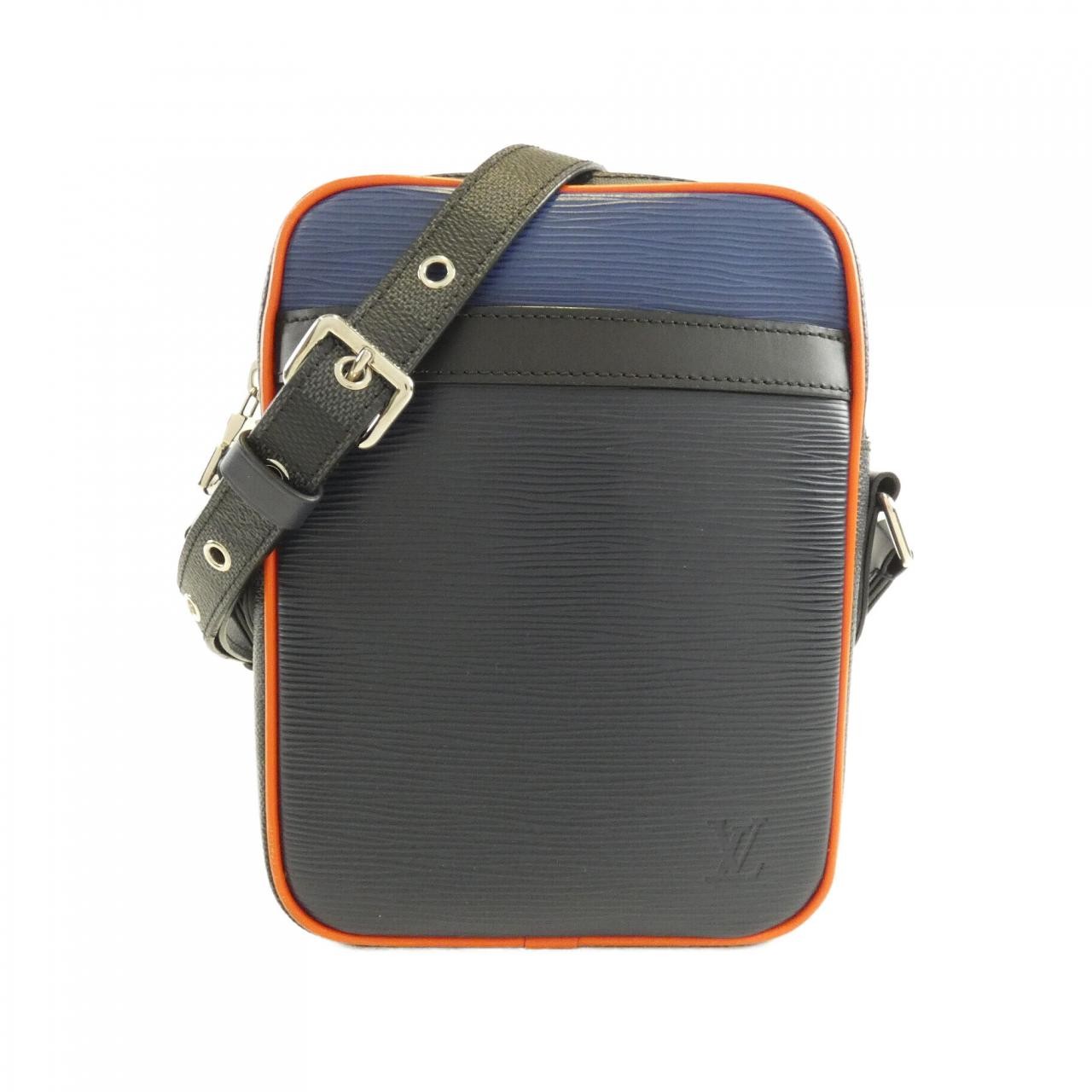 Louis Vuitton Epi + Damier Graphite Danube Slim Shoulder Bag M5146...