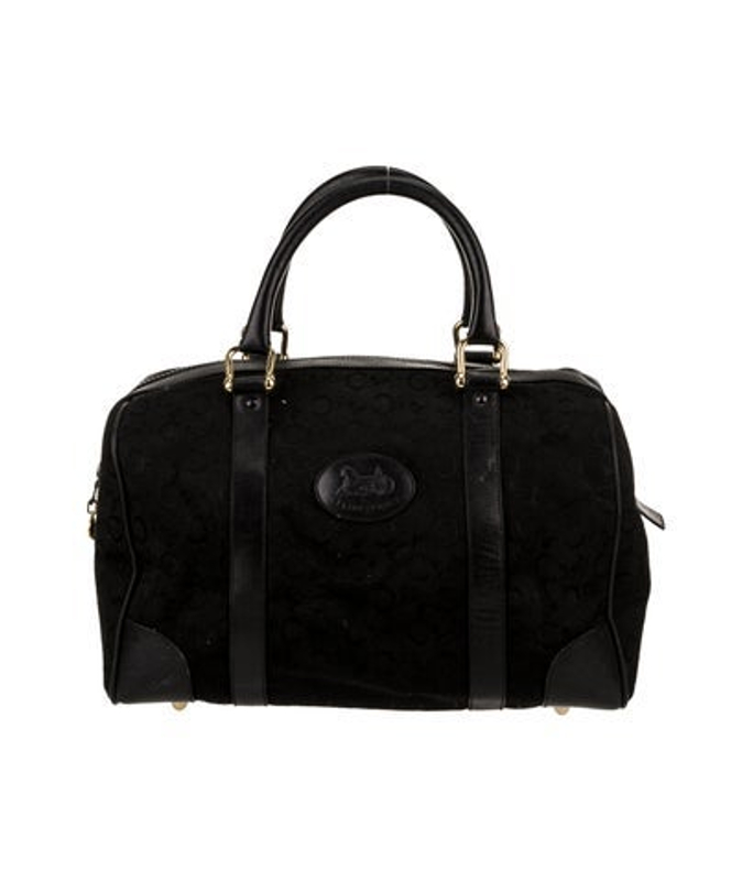 Celine Canvas Top Handle Bag