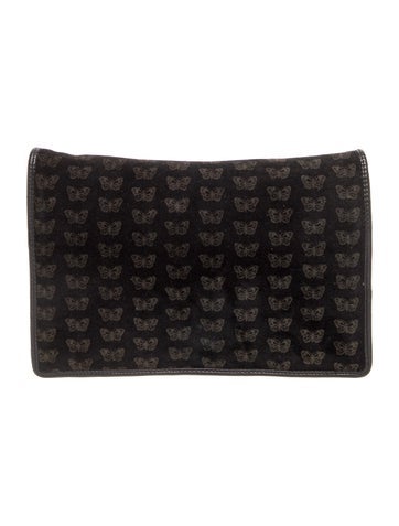 Suede Clutch Vintage