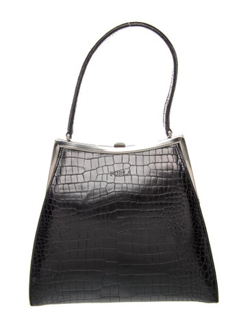 Leather Top Handle Bag