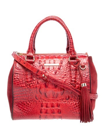 Leather Top Handle Bag