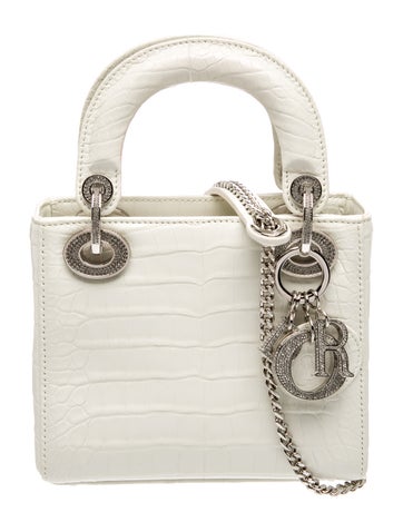 Dior Alligator Lady Dior Mini