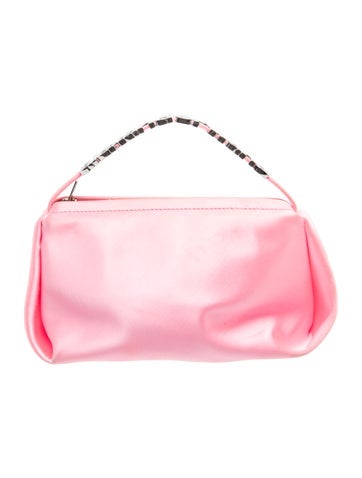 Satin Top Handle Bag