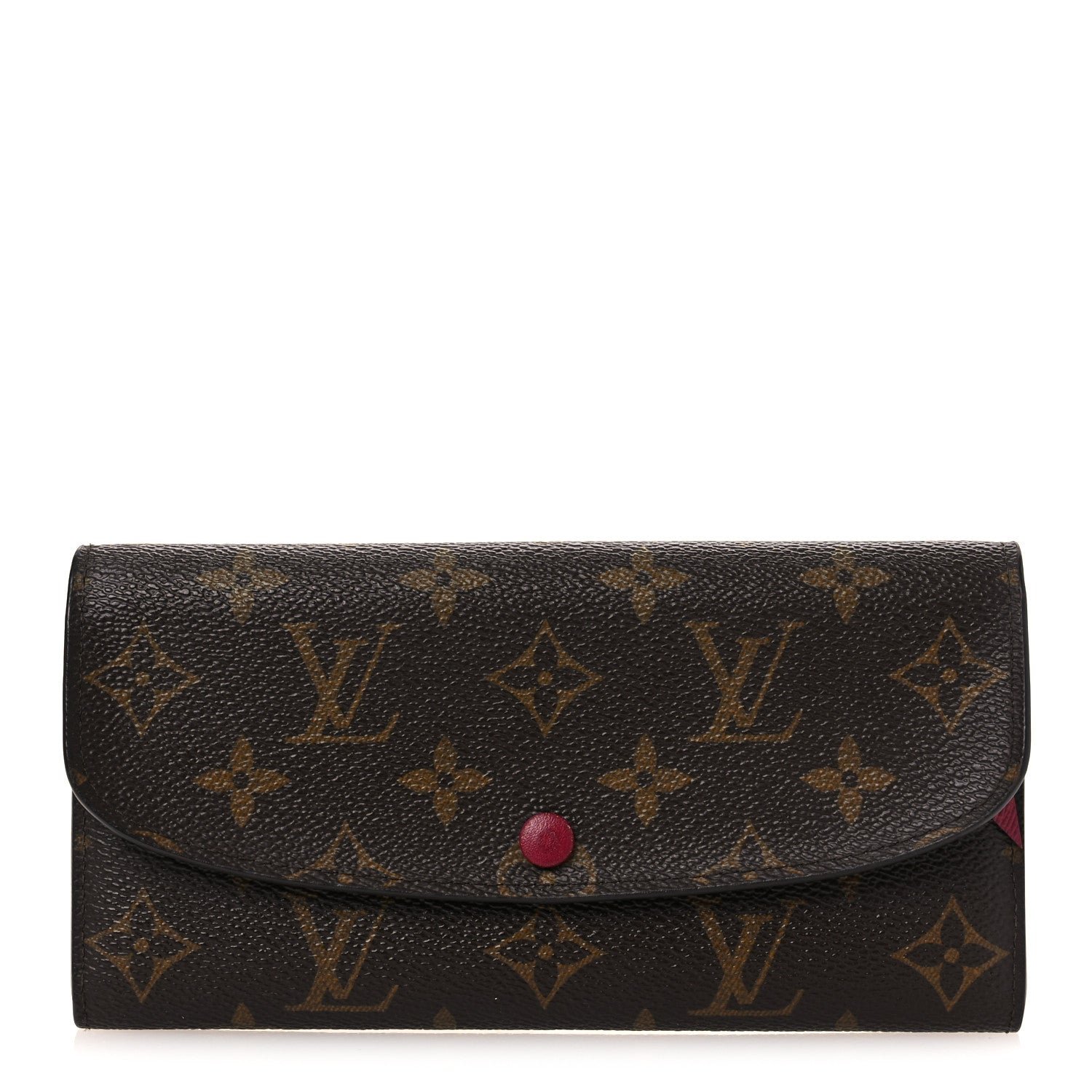 Louis Vuitton Monogram Emilie Wallet Fuchsia