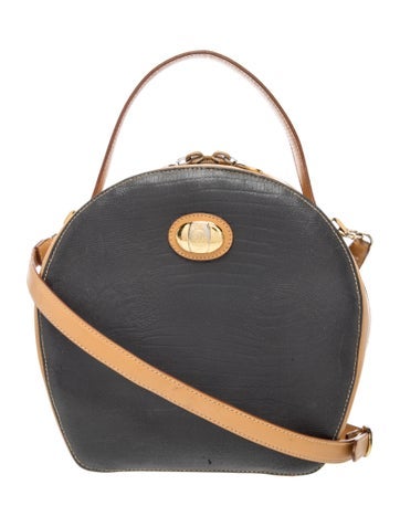 Leather Top Handle Bag