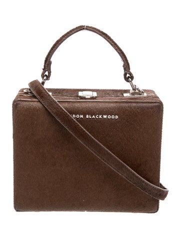 Brandon Blackwood Calf Hair Shoulder Bag