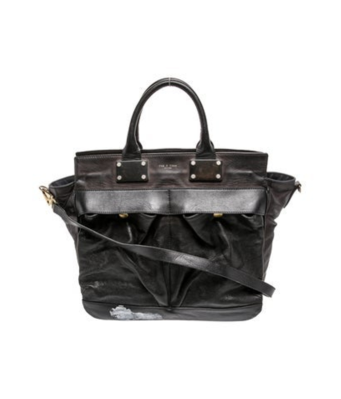 Rag & Bone Bone Leather Top Handle Bag