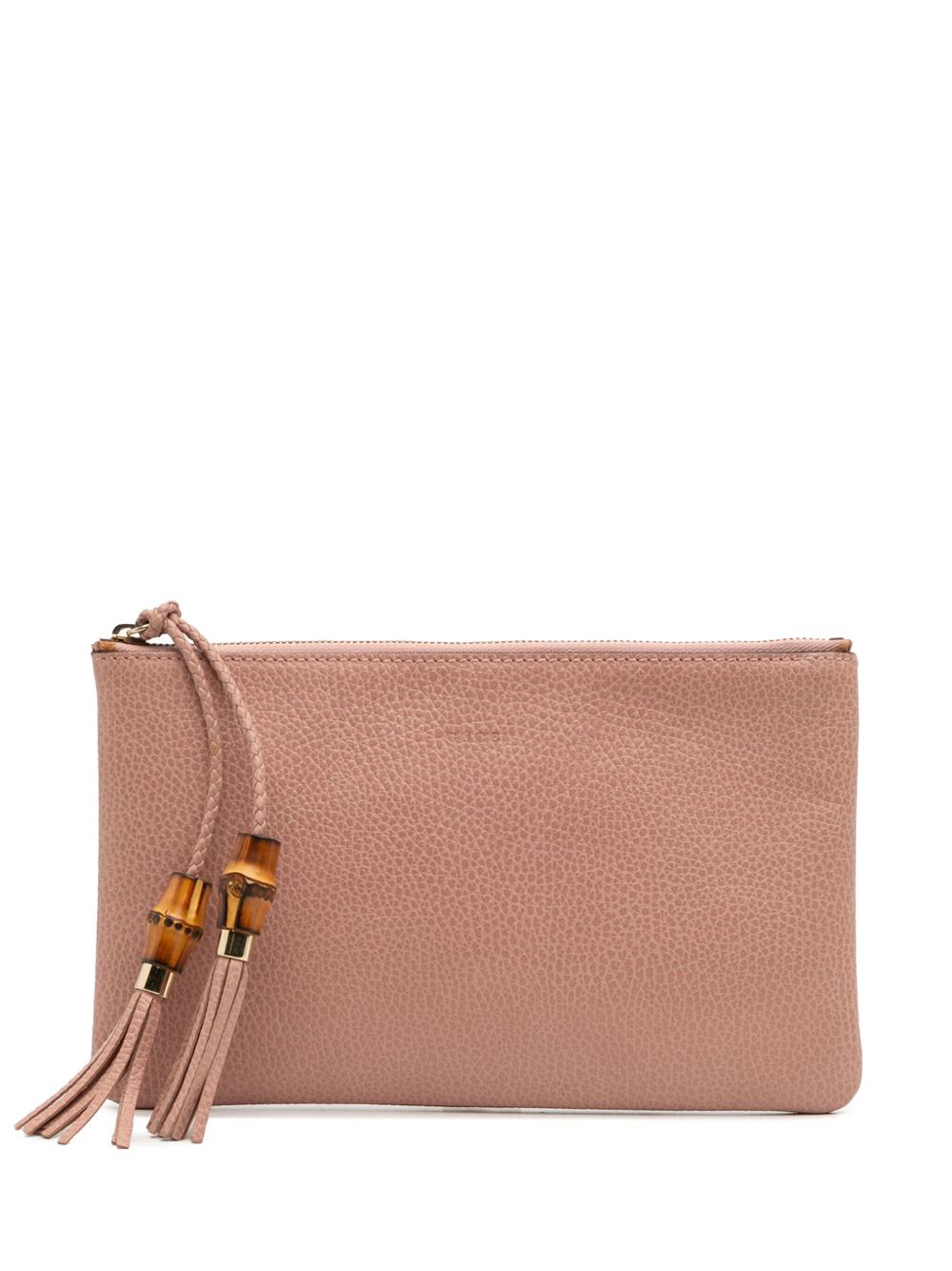 2016-2025 Calfskin Bamboo clutch bag