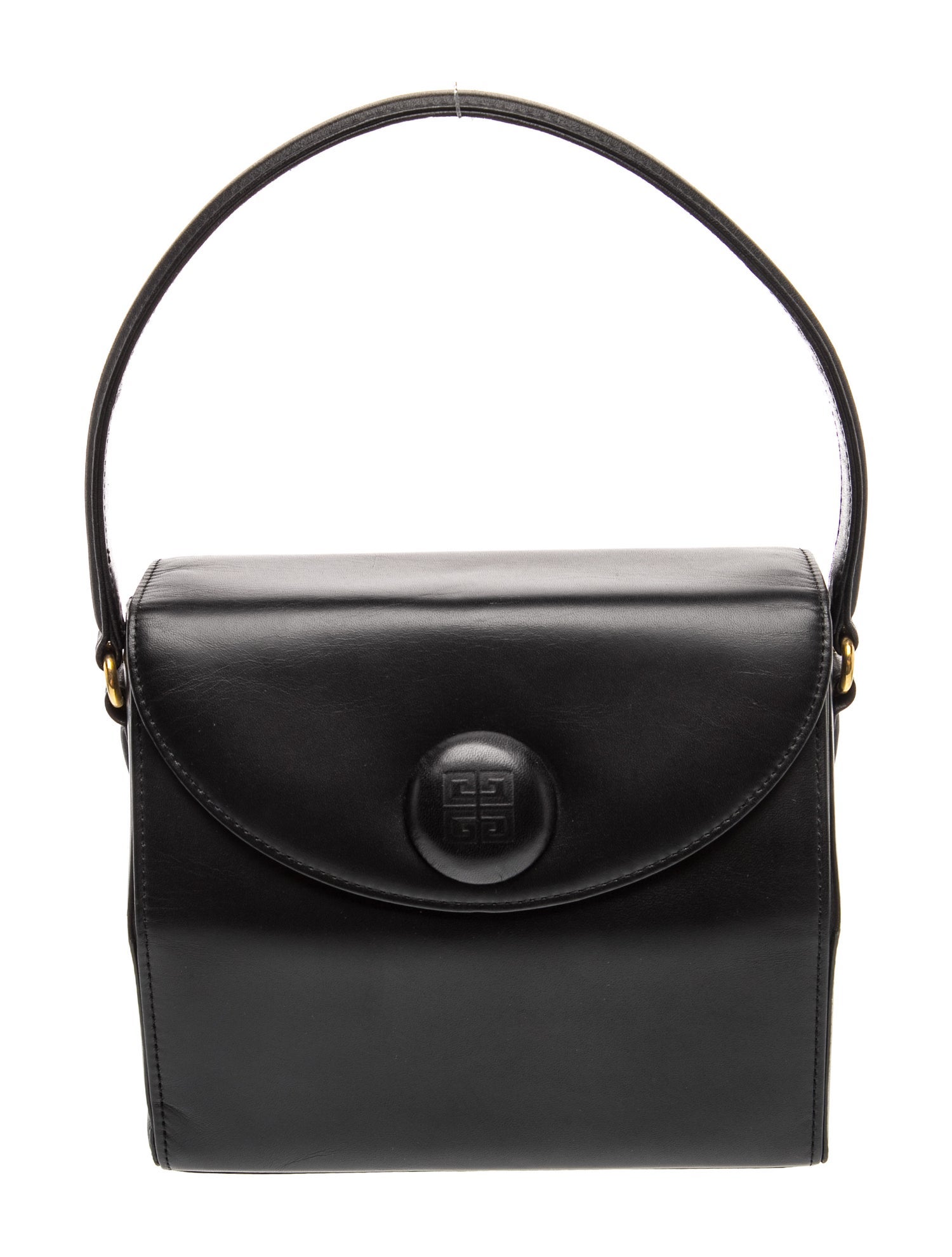 Leather Top Handle Bag Vintage