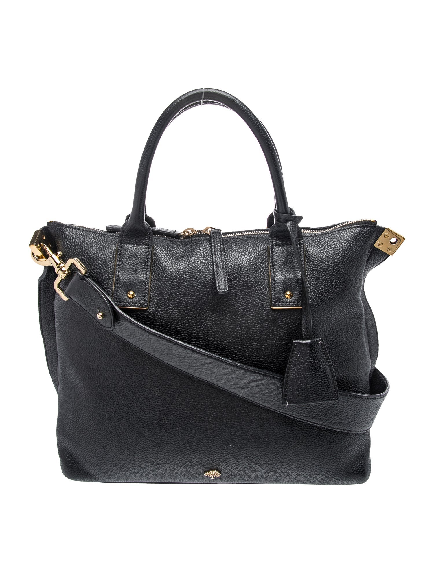 Mulberry Leather Top Handle Bag