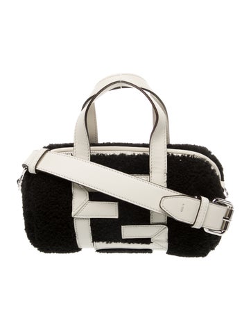 Fendi Shearling Top Handle Bag 2022