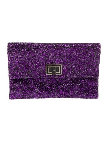 Anya Hindmarch Glitter Clutch