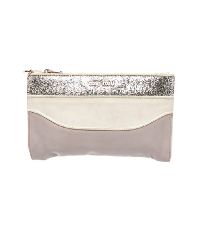 Miu Miu Miu Leather Portfolio