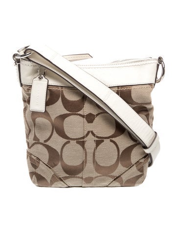 Coach Canvas Shoulder Bag