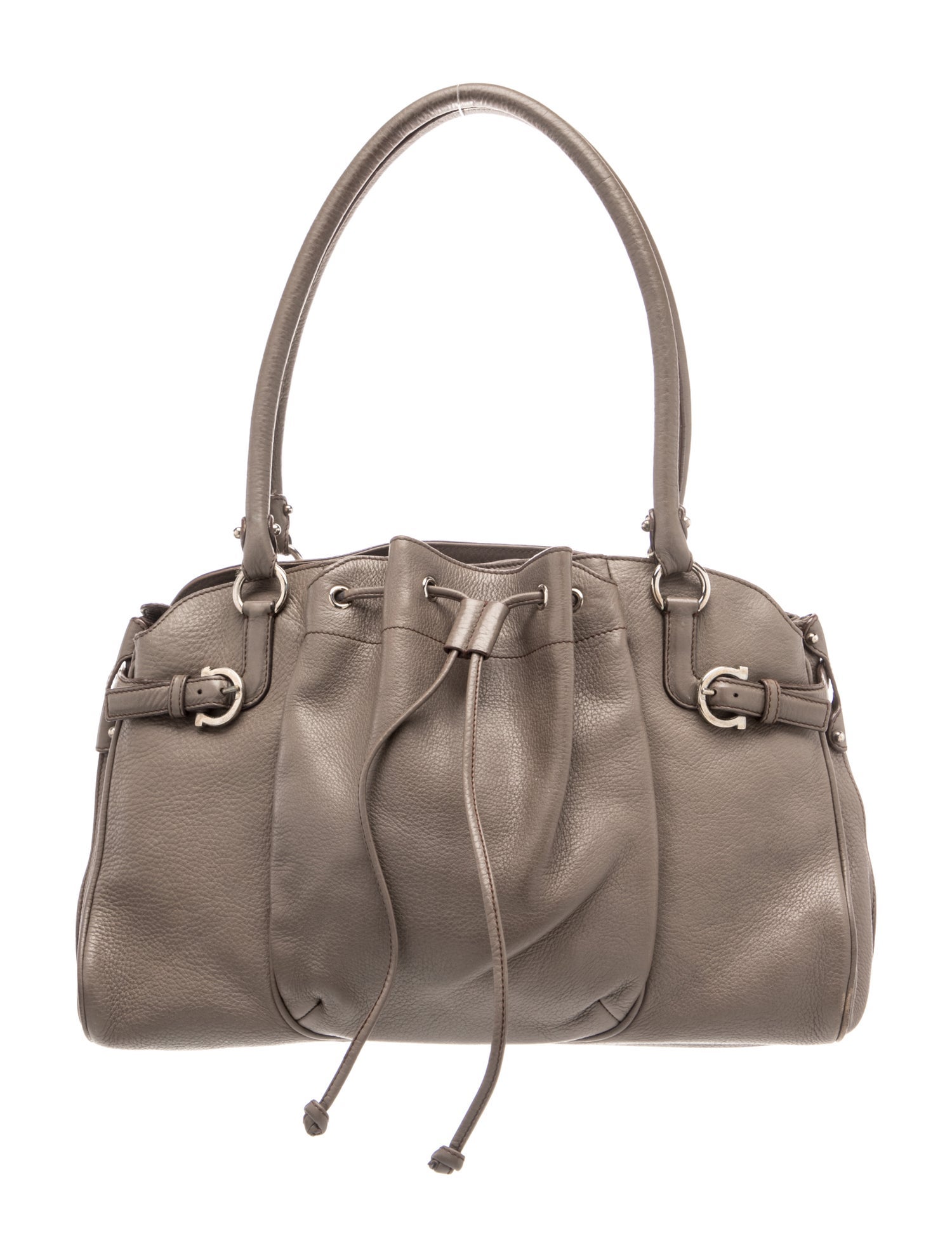 Ferragamo Leather Shoulder Bag