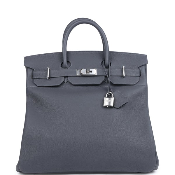 Hermes Hermes HAC Birkin 40 Ardoise Togo Palladium Hardware