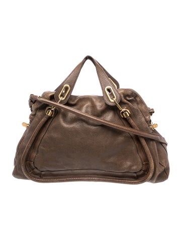 Leather Top Handle Bag