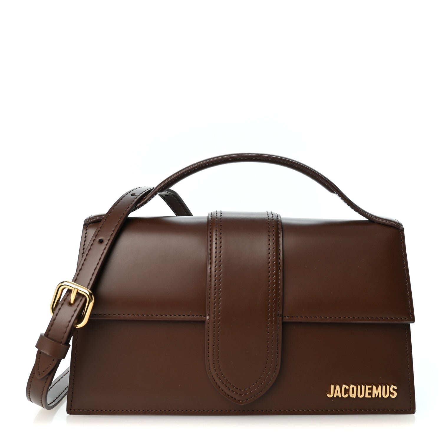 Smooth Calfskin Le Grand Bambino Dark Brown