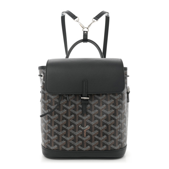 Goyard Goyardine Calfskin Mini Alpin Backpack Black
