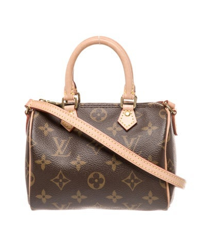 Louis Vuitton Vuitton Lv Monogram Speedy Bandouliere Nano