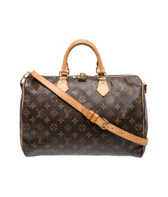 Louis Vuitton Vuitton Lv Monogram Speedy Bandouliere 35