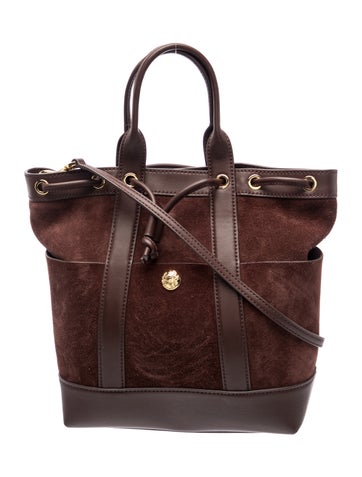 Suede Bucket Bag