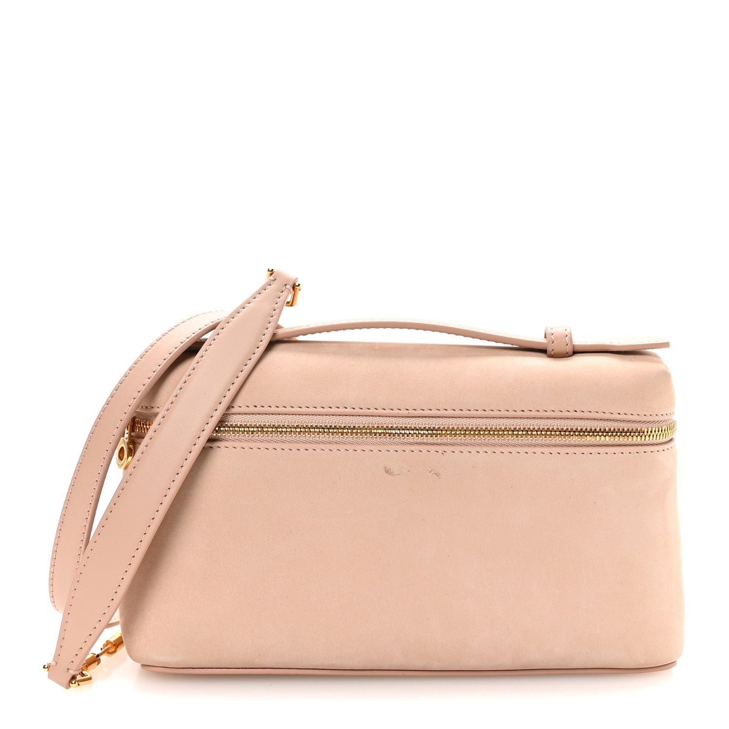 Loro Piana Nubuck L19 Extra Pocket Pouch Candoglia Marble