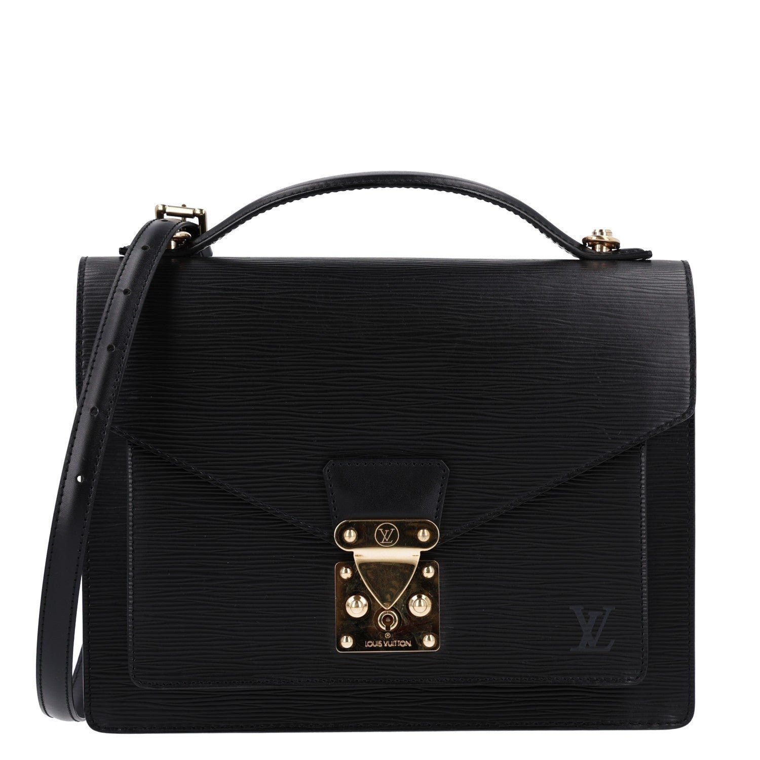 Louis Vuitton Epi Monceau Black