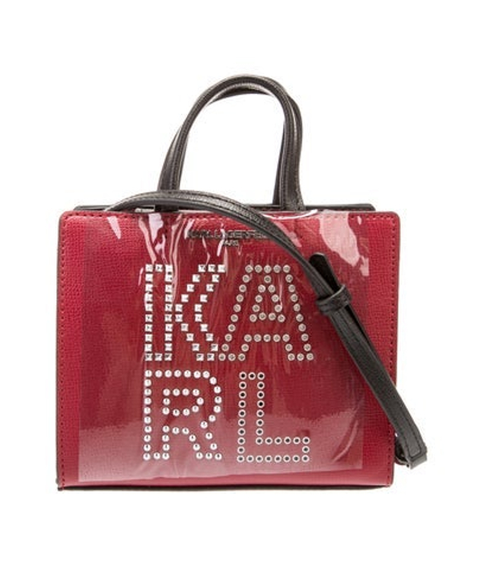 Karl Lagerfeld Lagerfeld Leather Shoulder Bag W Tags