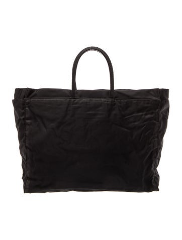Enameled Metal Triangle Weekender Bag