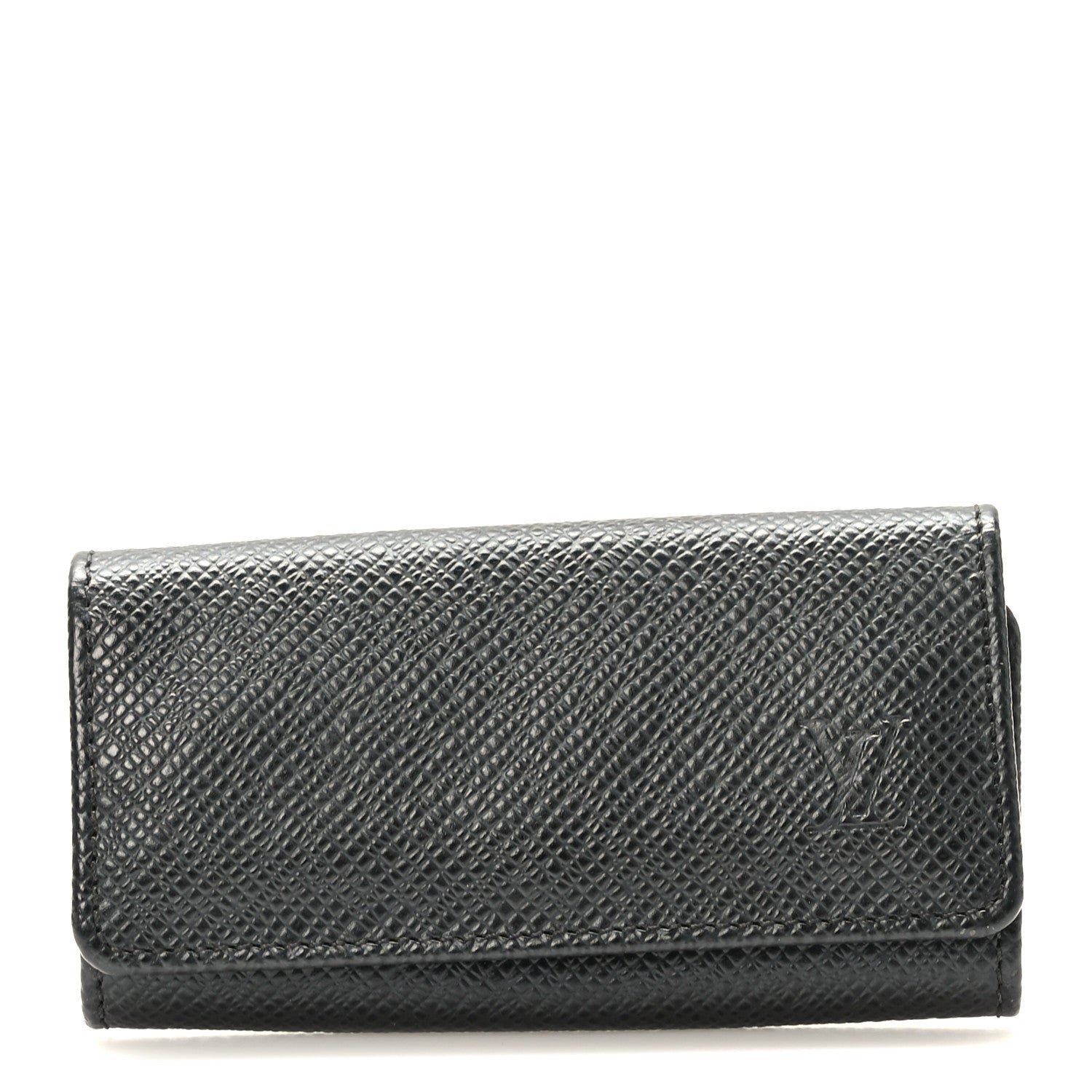 Louis Vuitton Taiga 4 Key Holder Ardoise