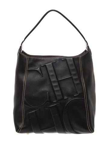 Carolina Herrera Leather Top Handle Bag
