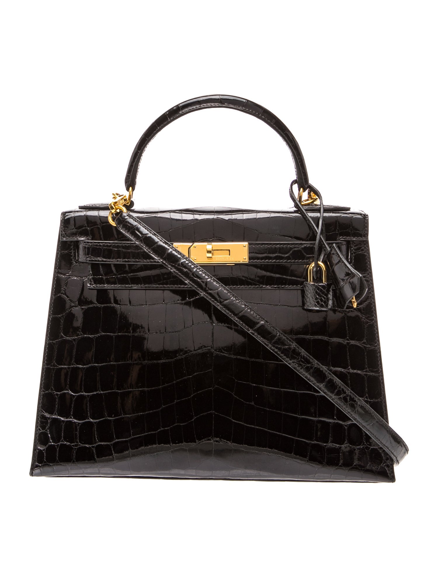 Shiny Niloticus Crocodile Kelly II Sellier 28